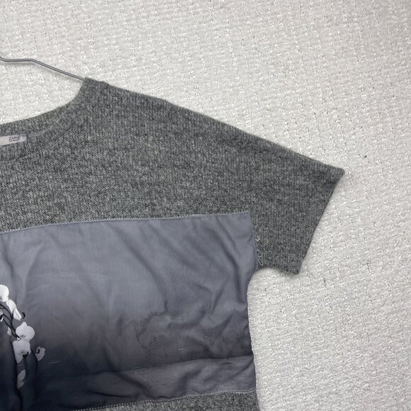 Zara Collection WB Women short sleeve Wool shirt Flower Floral AOP Women Sz S - Picture 4 of 16